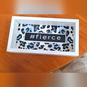 #Fierce Leopard Print Wall Art